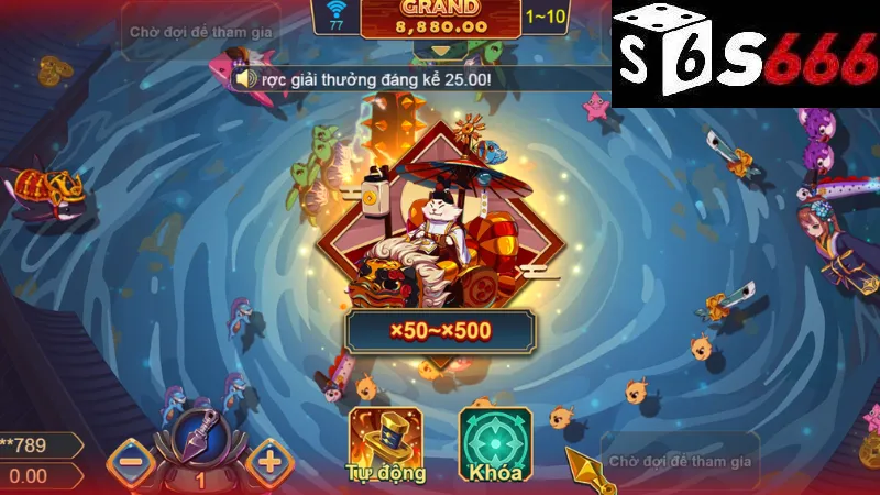 Những bí kíp thắng lớn trong Ninja fishing s666